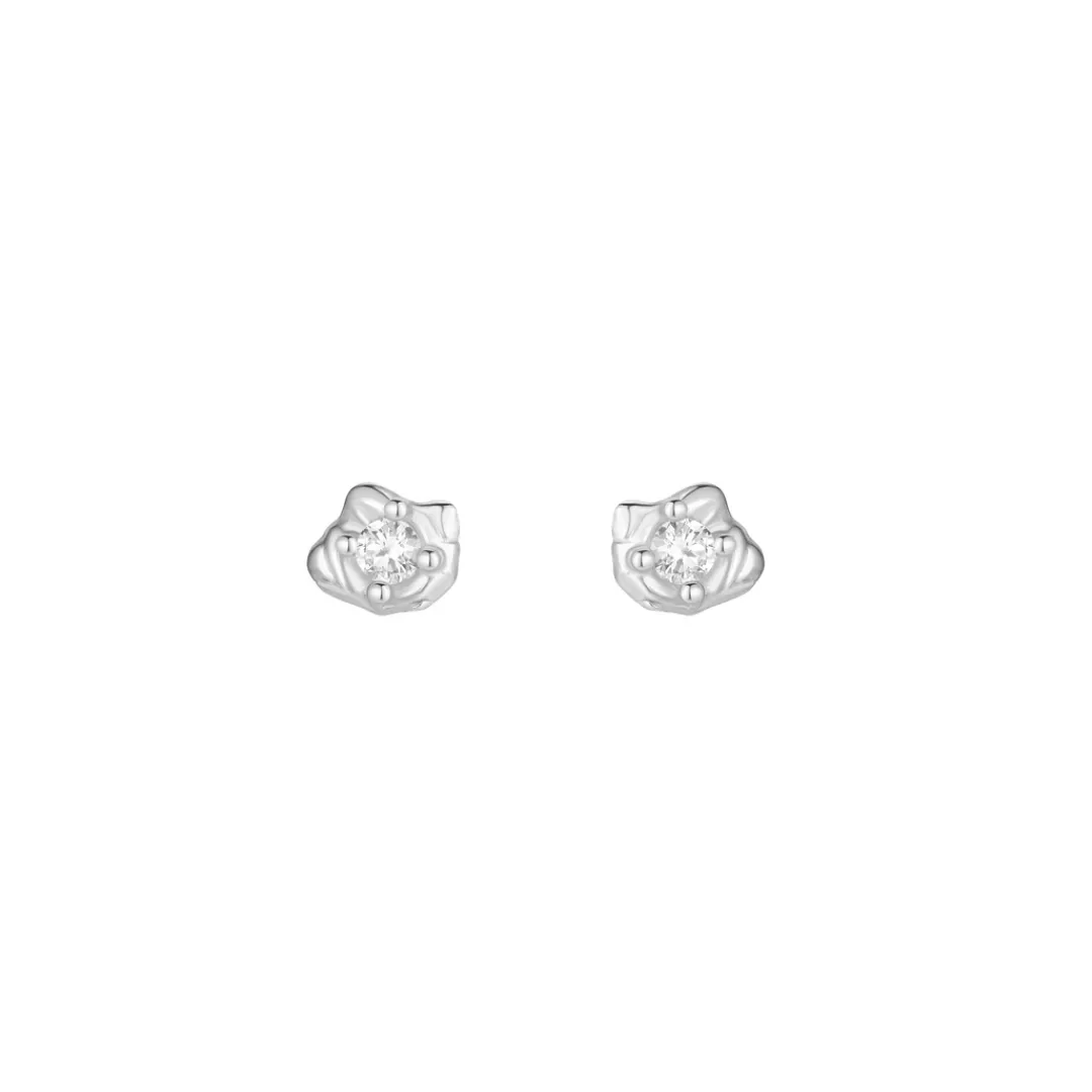 Nava Copenhagen Ørestikker | Øreringe>Adena Petite Studs - Silver