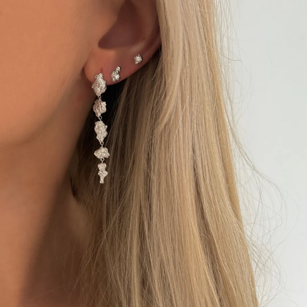 Nava Copenhagen Ørestikker | Øreringe>Adena Petite Studs - Silver
