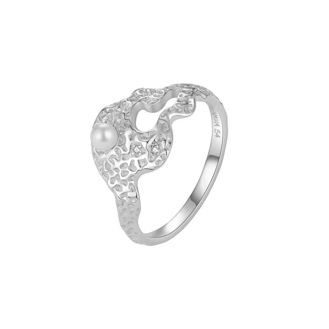 Nava Copenhagen Ringe>Adira Ring - Silver