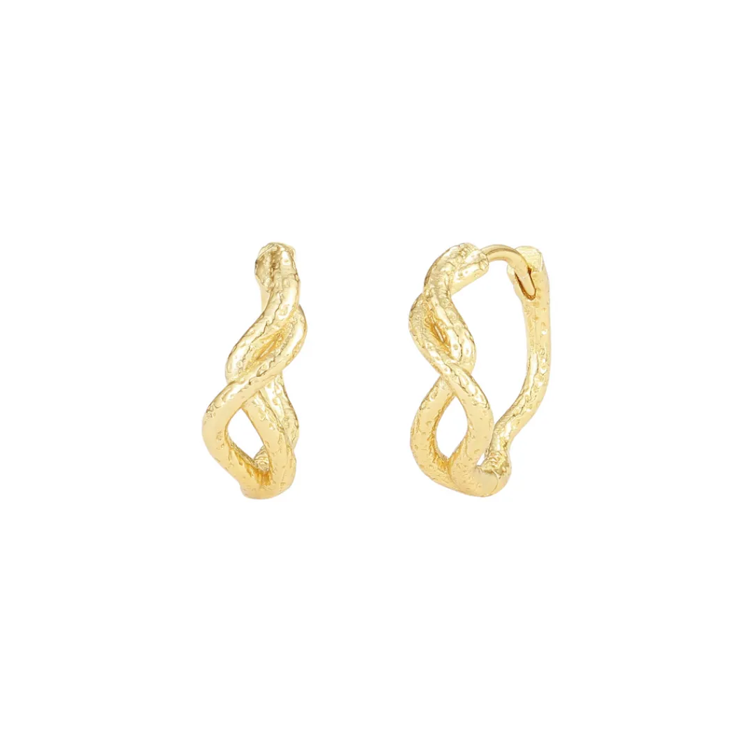 Nava Copenhagen Hoops | Øreringe>Ahi Earrings - Gold Plated