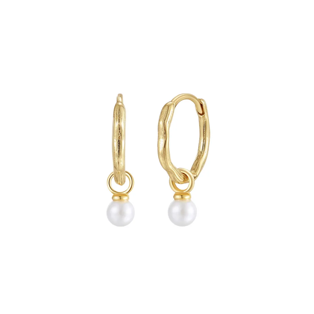 Nava Copenhagen Hoops | Øreringe>Alora Earrings - Gold Plated