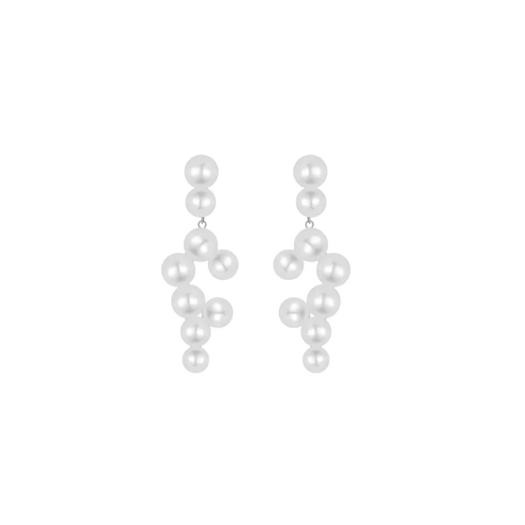 Nava Copenhagen Ørestikker | Øreringe>Anthea Earrings - Silver