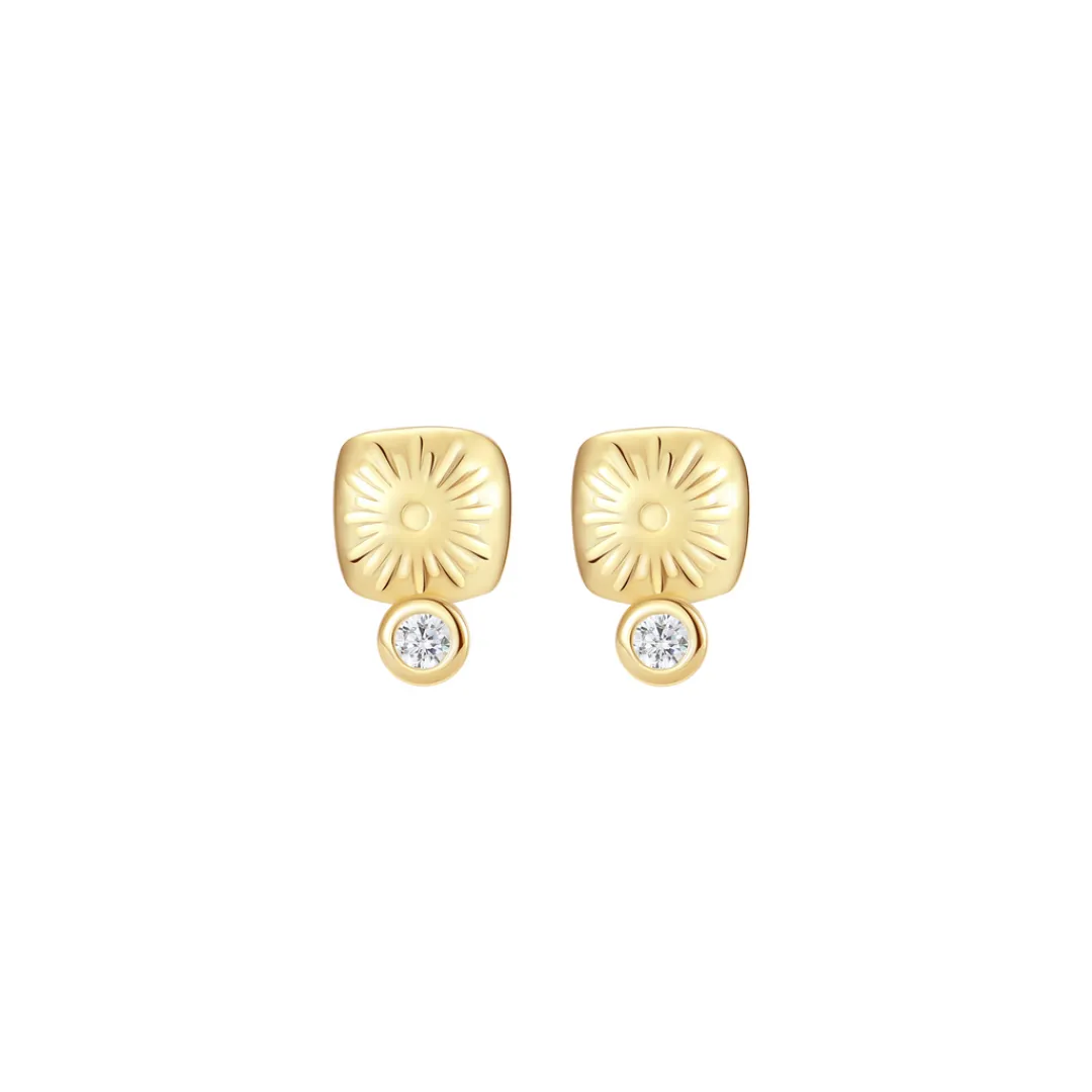 Nava Copenhagen Ørestikker | Øreringe>Ash Petite Studs - Gold Plated