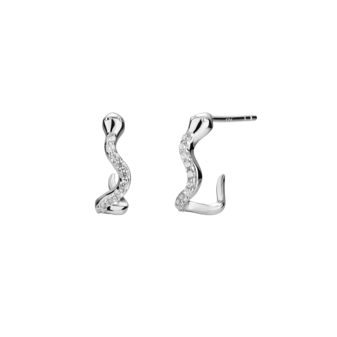 Nava Copenhagen Øreringe | Hoops>Boa Hoops - Silver