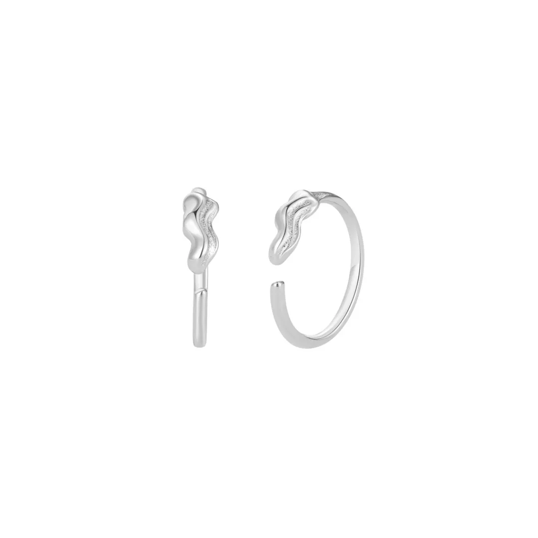 Nava Copenhagen Øreringe | Hoops>Brisa Petite Hoops - Silver