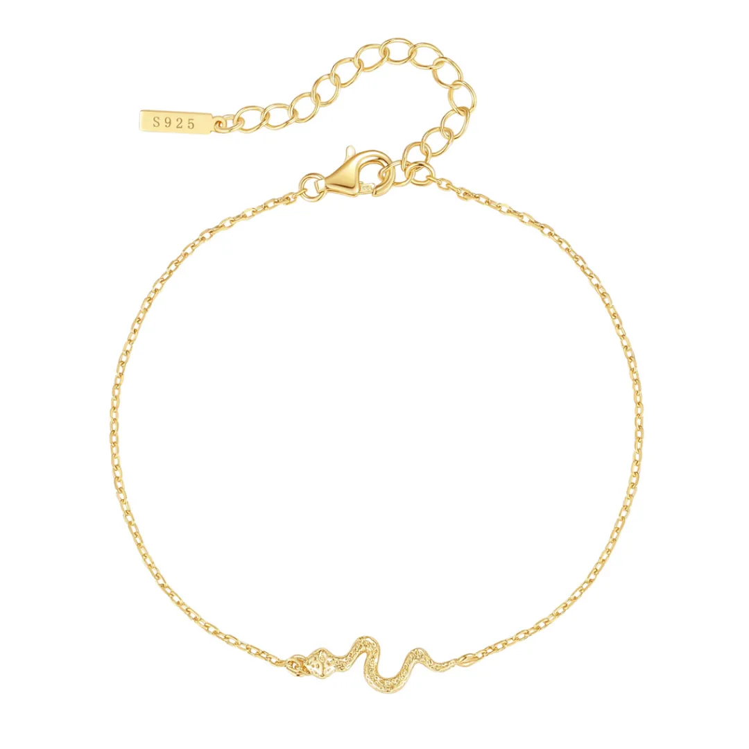 Nava Copenhagen Armbånd>Elaphe Bracelet - Gold Plated