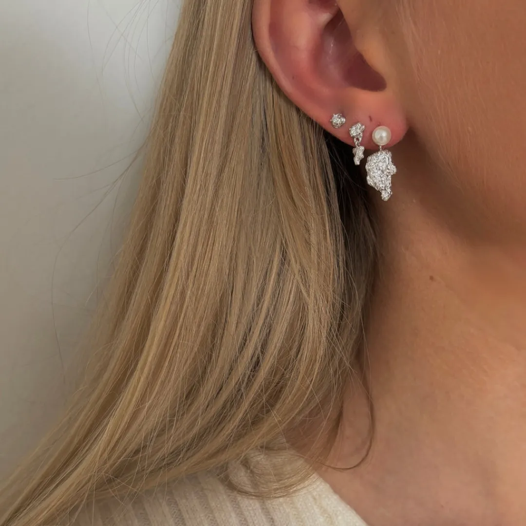 Nava Copenhagen Øreringe | Ørestikker>Gaia Earrings - Silver