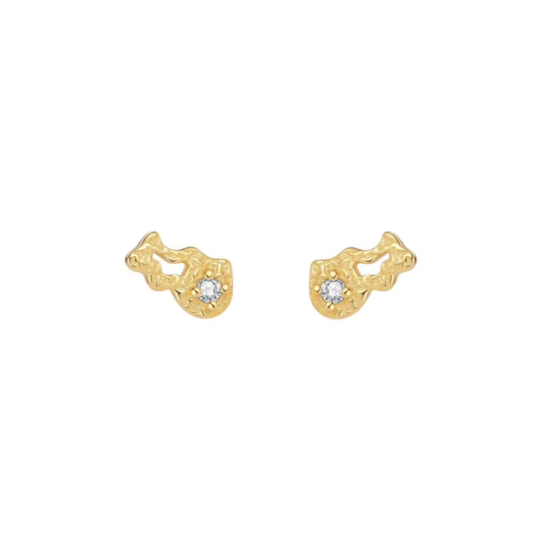 Nava Copenhagen Øreringe | Ørestikker>Gali Petite Studs - Gold Plated