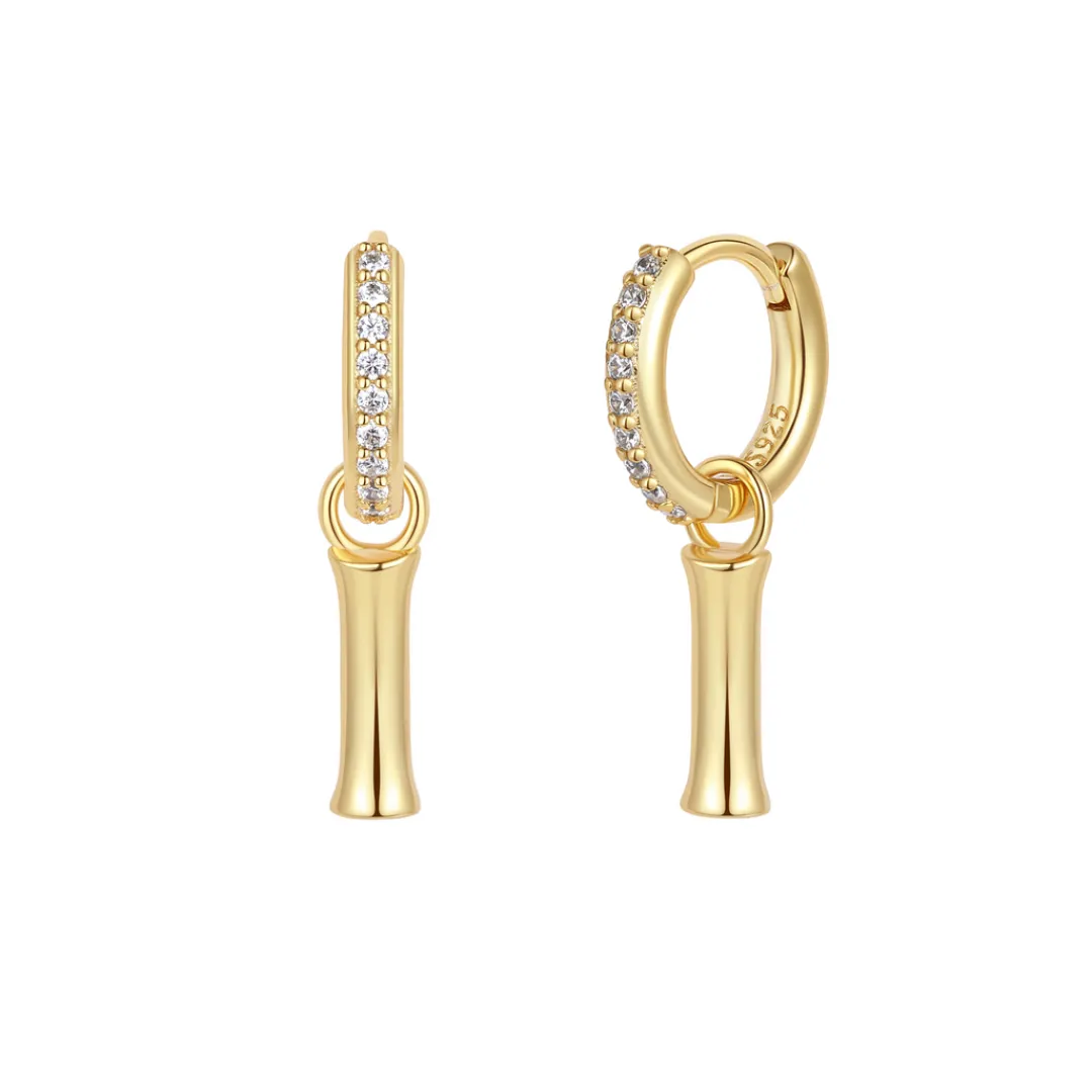 Nava Copenhagen Hoops | Øreringe>Hai Earrings - Gold Plated