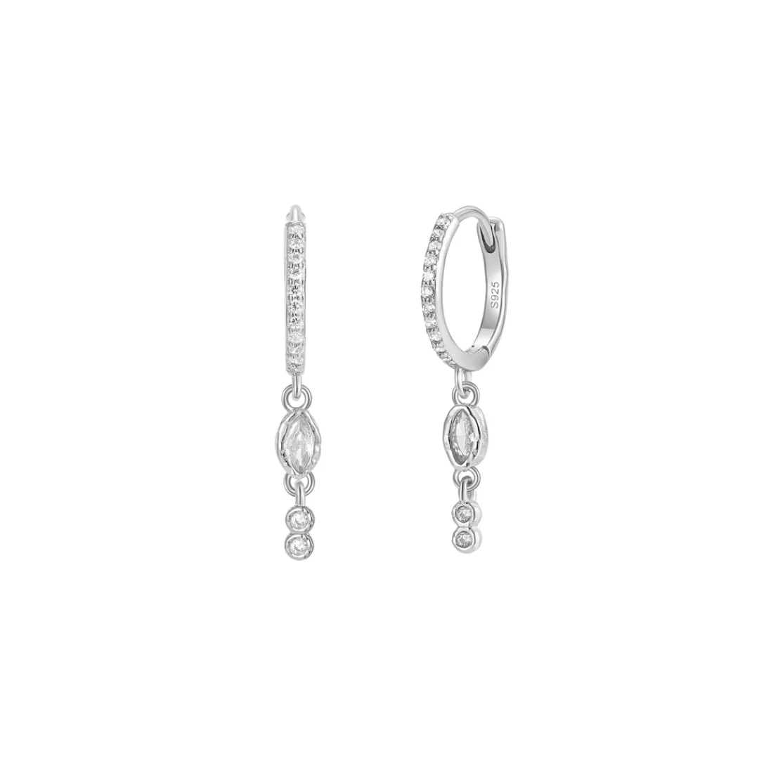 Nava Copenhagen Øreringe | Hoops>Hather Earrings - Silver