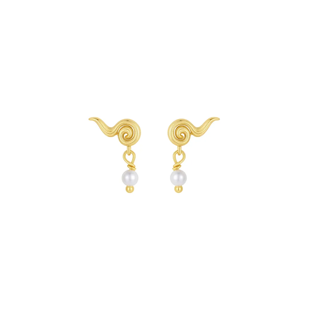 Nava Copenhagen Ørestikker | Øreringe>Hayal Earrings - Gold Plated