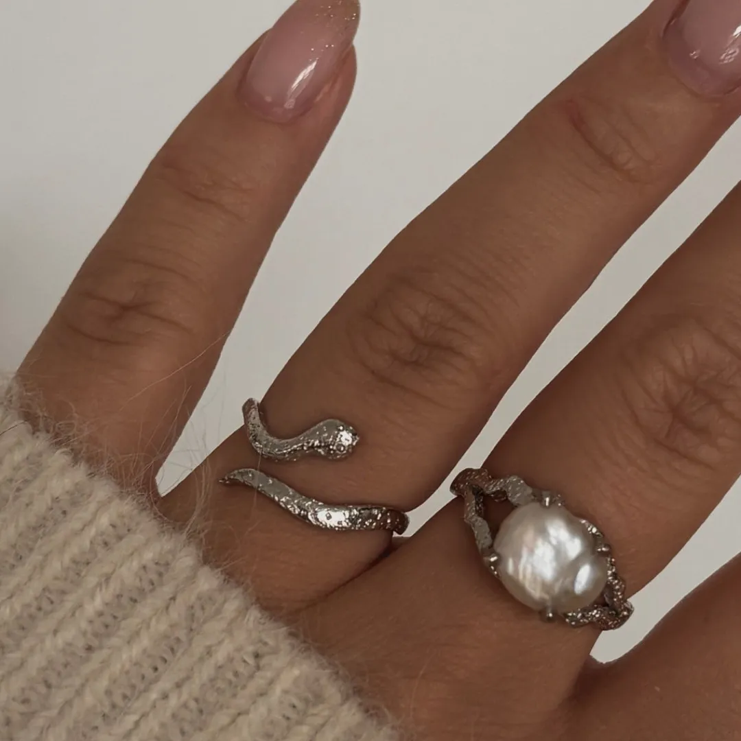 Nava Copenhagen Ringe>Hissandra Ring - Silver