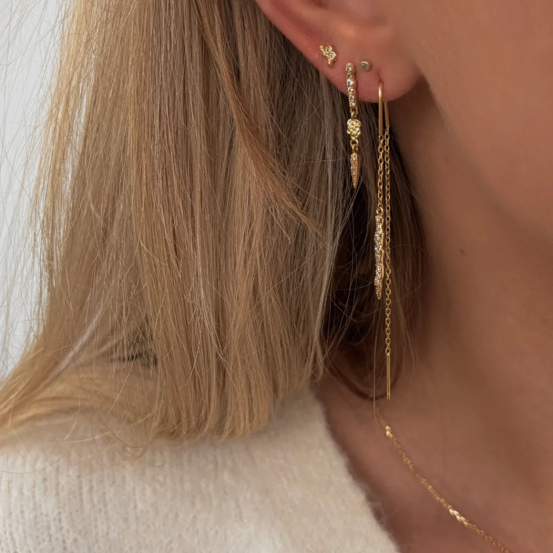 Nava Copenhagen Ørestikker | Øreringe>Horea Petite Studs - Gold Plated