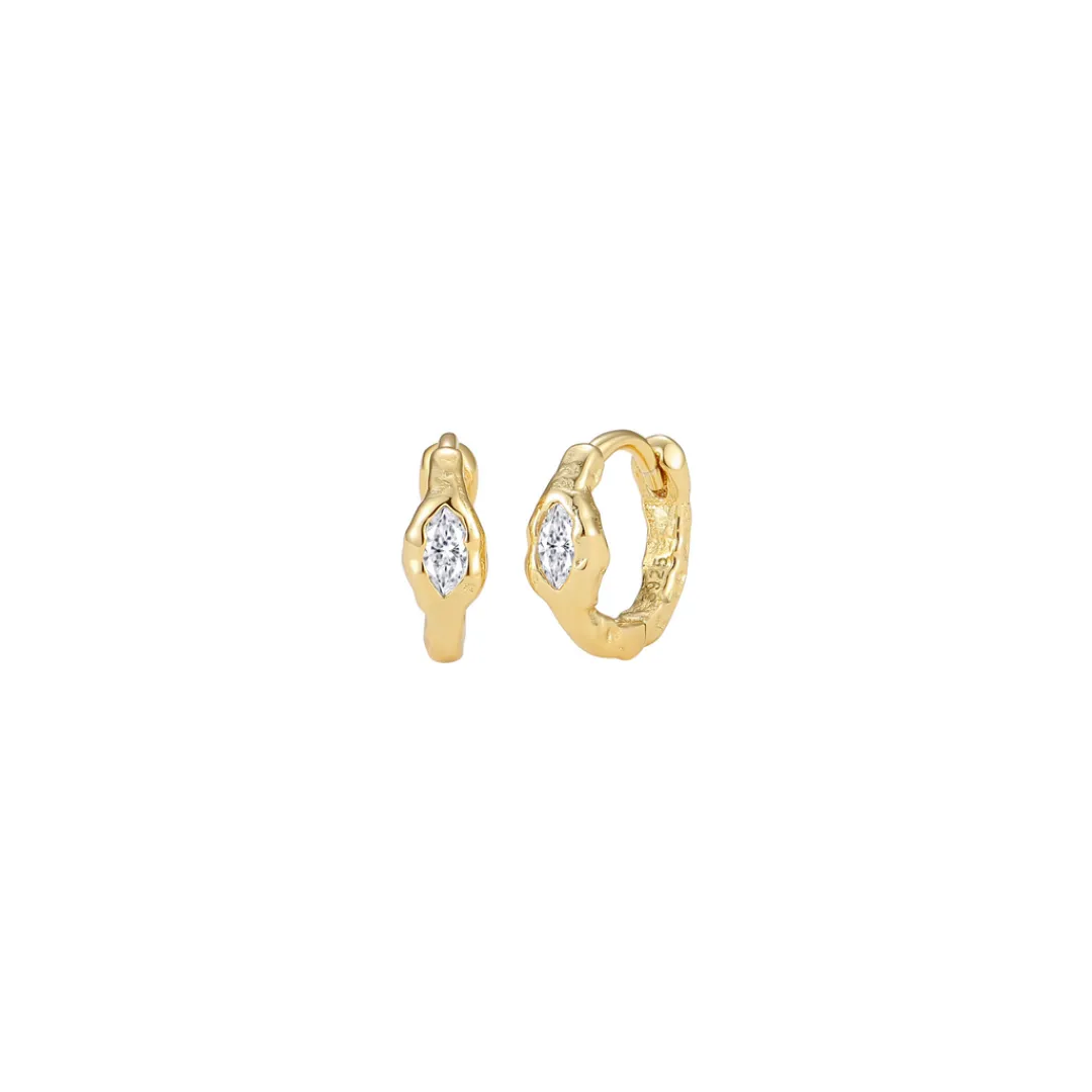 Nava Copenhagen Hoops | Øreringe>Horus Earrings - Gold Plated