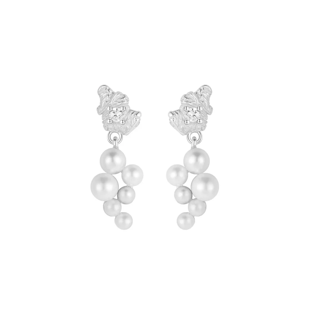 Nava Copenhagen Øreringe | Ørestikker>Innes Earrings - Silver