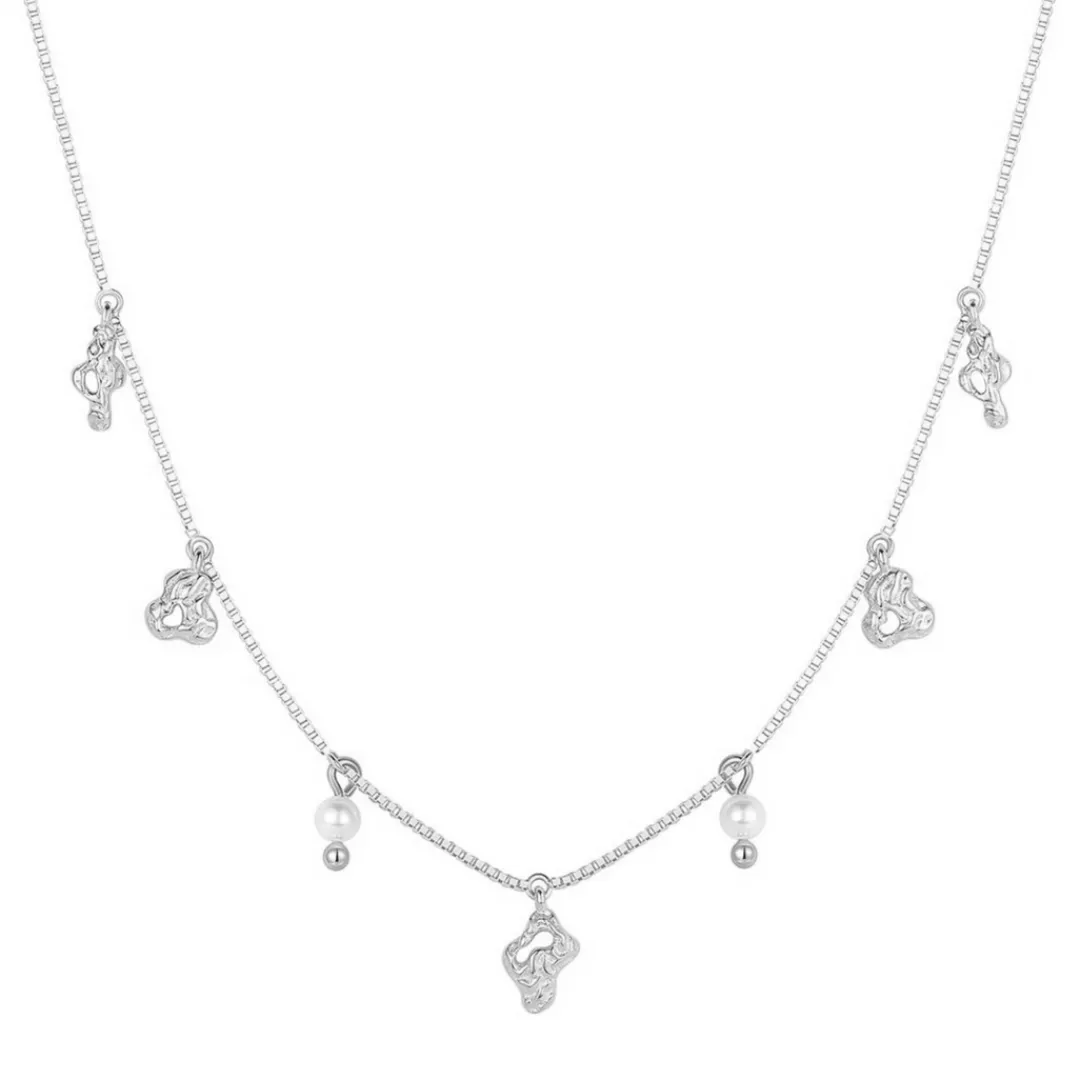 Nava Copenhagen Halskæder | Øreringe>Jewelry Set | Sedna Necklace &amp; Maree Earrings - Silver