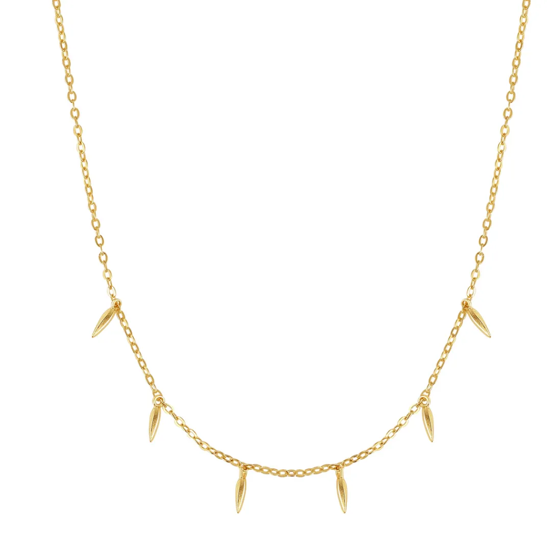 Nava Copenhagen Halskæder>Jia Necklace - Gold Plated
