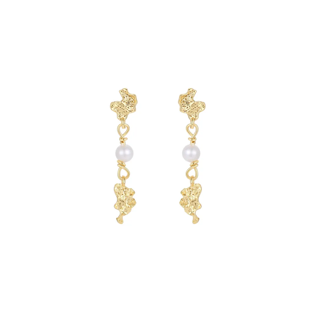 Nava Copenhagen Ørestikker | Øreringe>Kaa Earrings - Gold plated