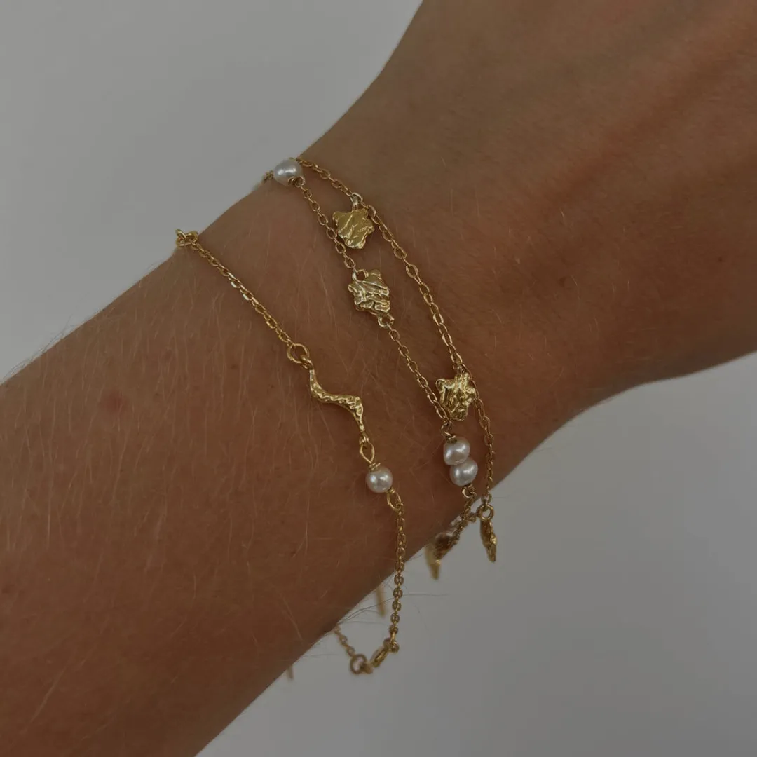 Nava Copenhagen Armbånd>Kaito Bracelet - Gold Plated