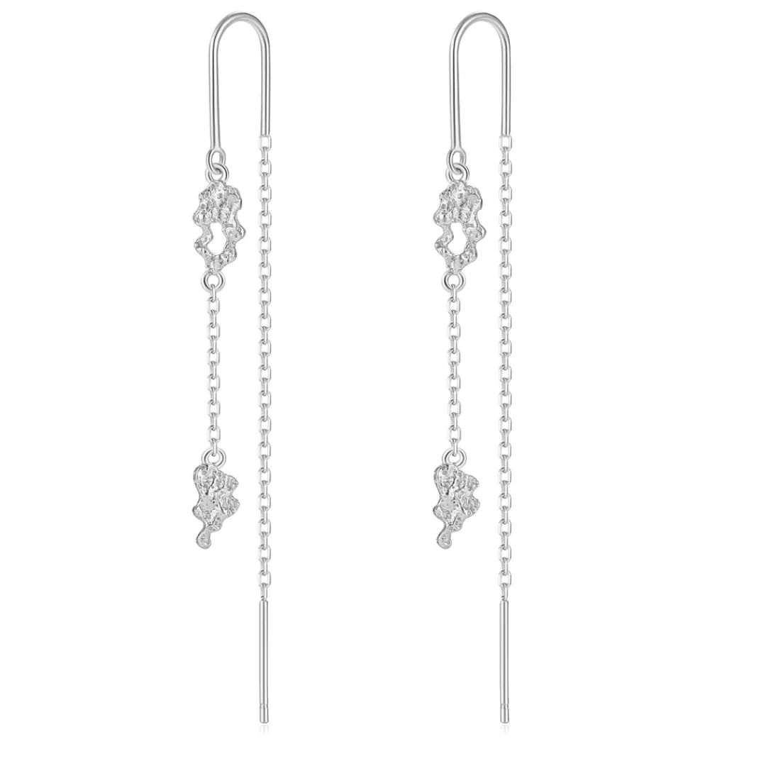 Nava Copenhagen Øreringe | Øretråde>Kaliya Earrings - Silver