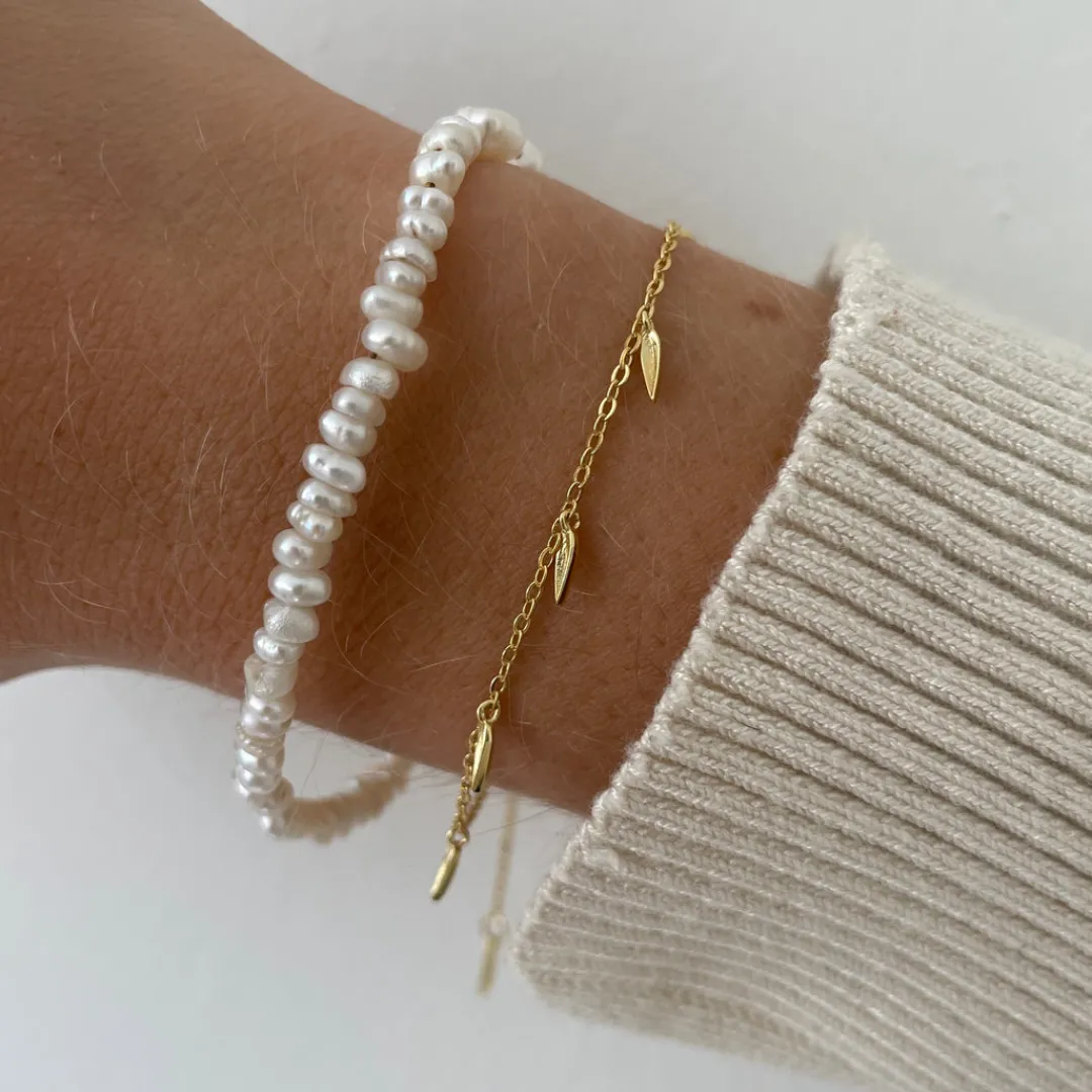 Nava Copenhagen Armbånd>Lihua Bracelet - Gold Plated