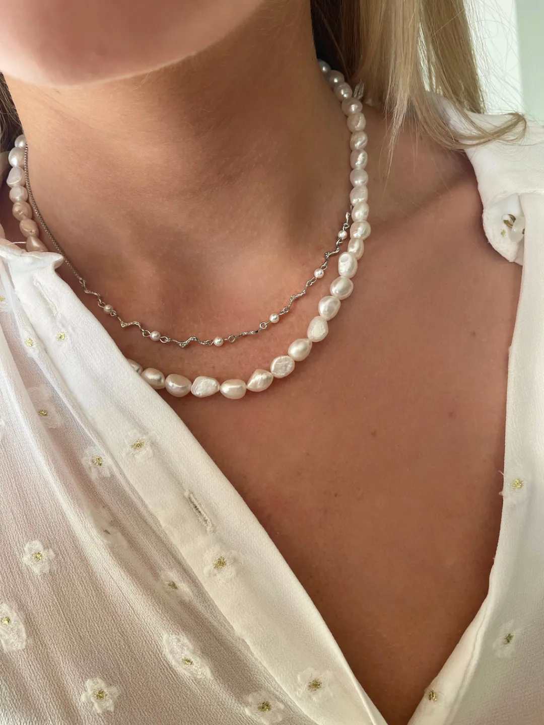 Nava Copenhagen Halskæder>Lorelai Necklace - Silver