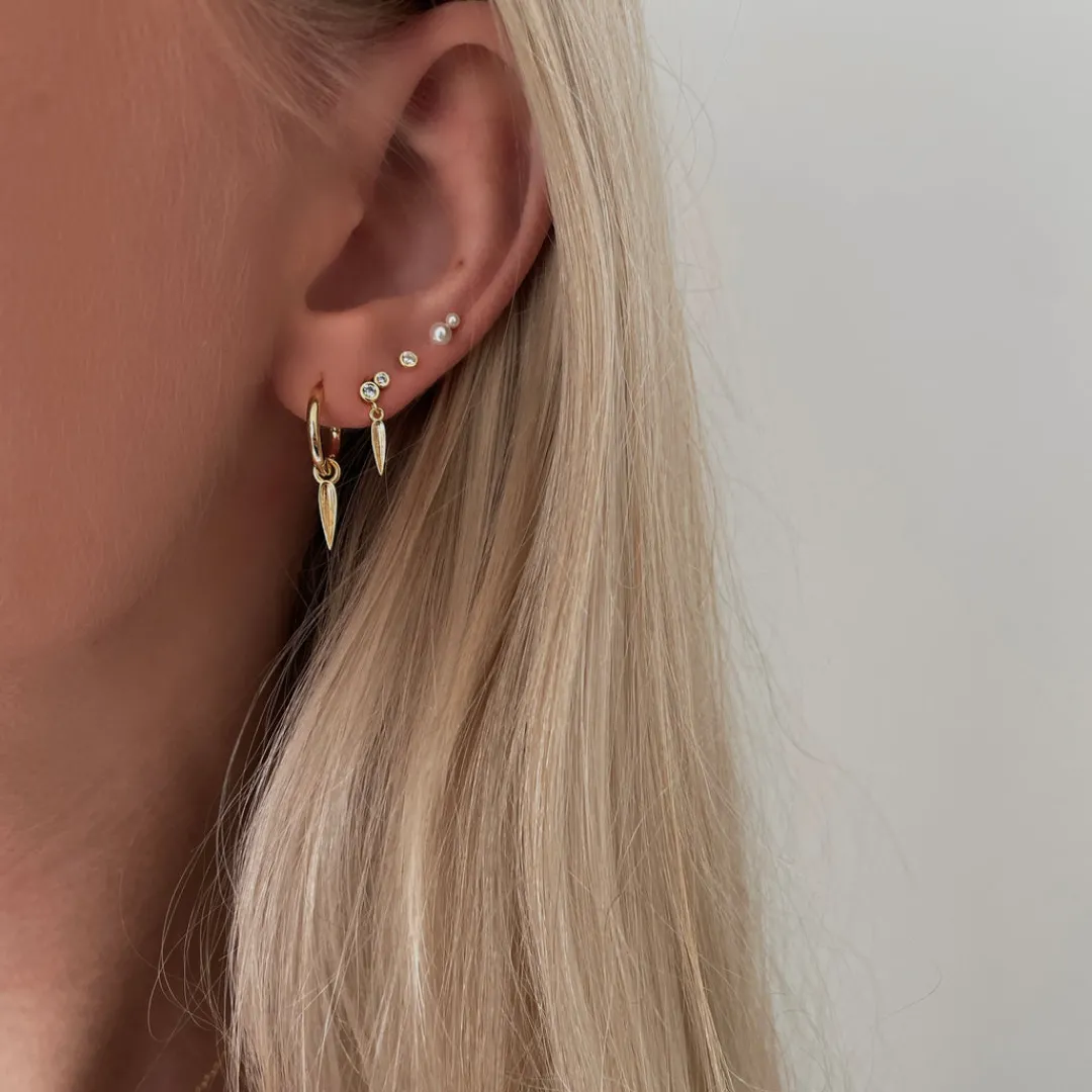 Nava Copenhagen Hoops | Øreringe>Luli Earrings - Gold plated