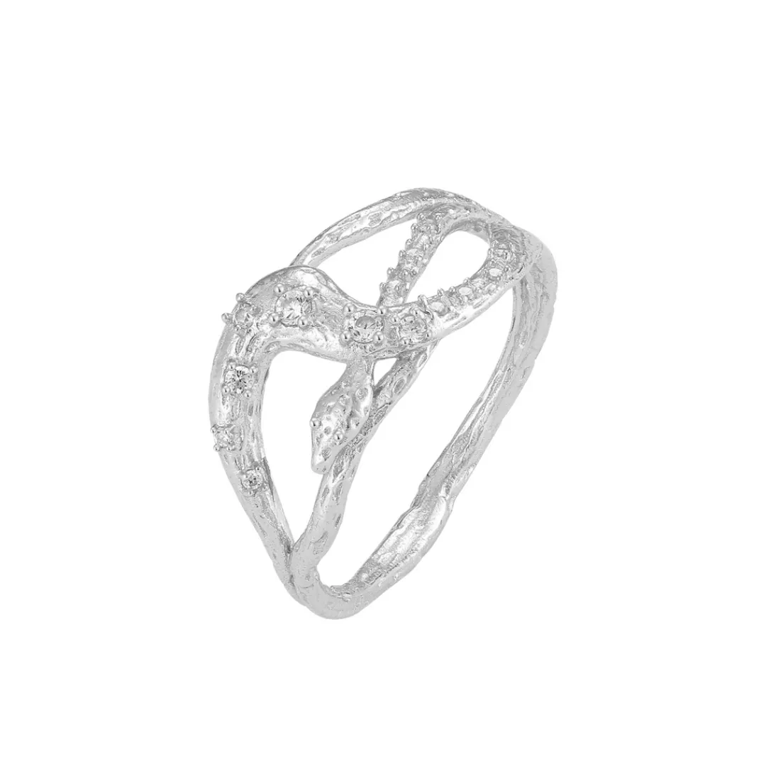 Nava Copenhagen Ringe>Medusa Ring - Silver