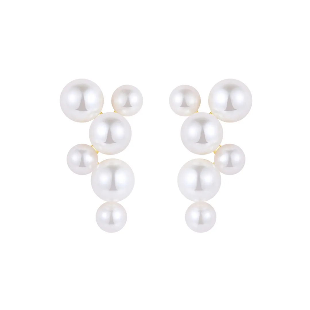 Nava Copenhagen Øreringe | Ørestikker>Megha Earrings - Gold Plated