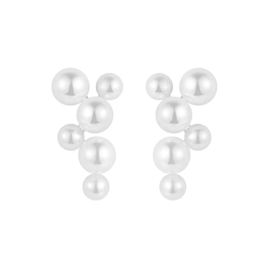 Nava Copenhagen Øreringe | Ørestikker>Megha Earrings - Silver