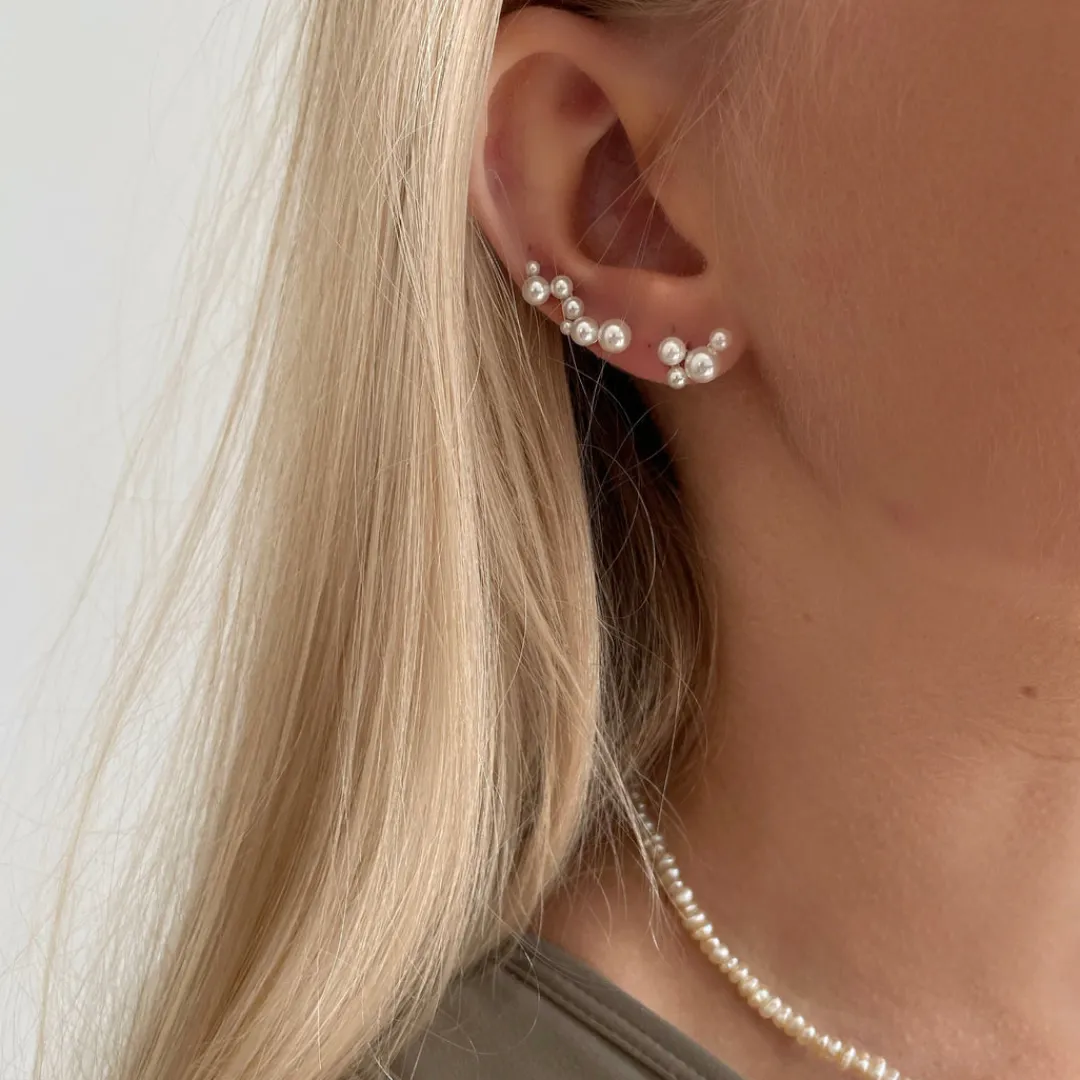 Nava Copenhagen Øreringe | Ear Climbers>Meghana Ear Climber - Gold Plated