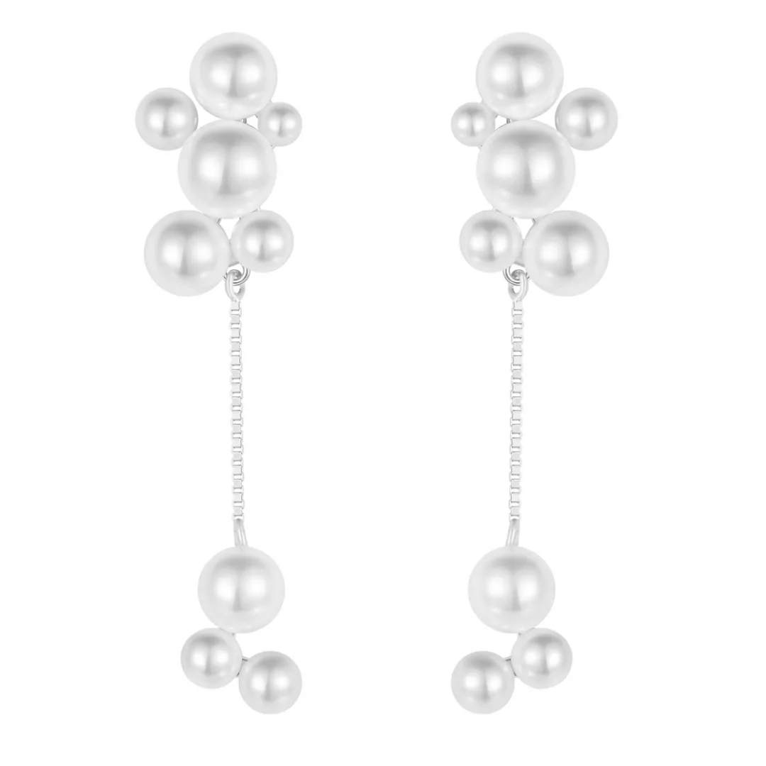 Nava Copenhagen Ørestikker | Øreringe>Meha Earrings - Silver