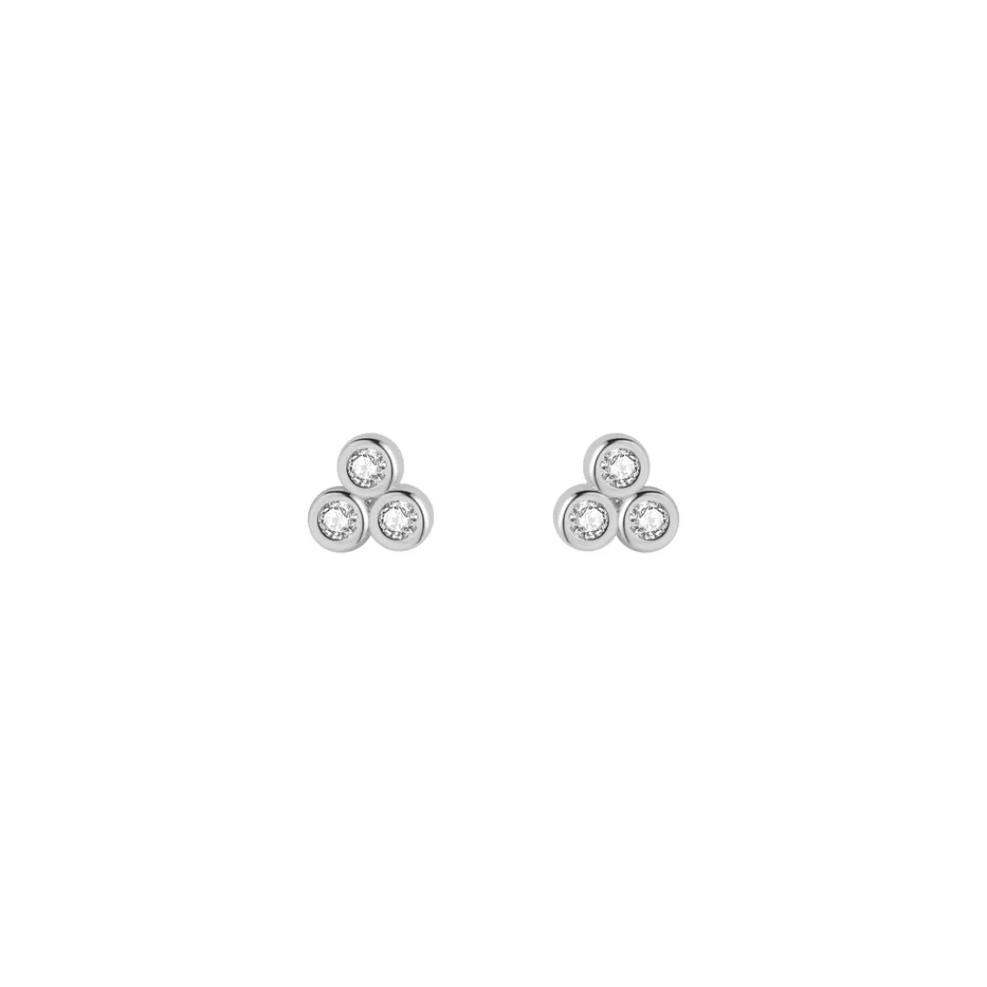 Nava Copenhagen Ørestikker>Mina Petite Studs - Silver