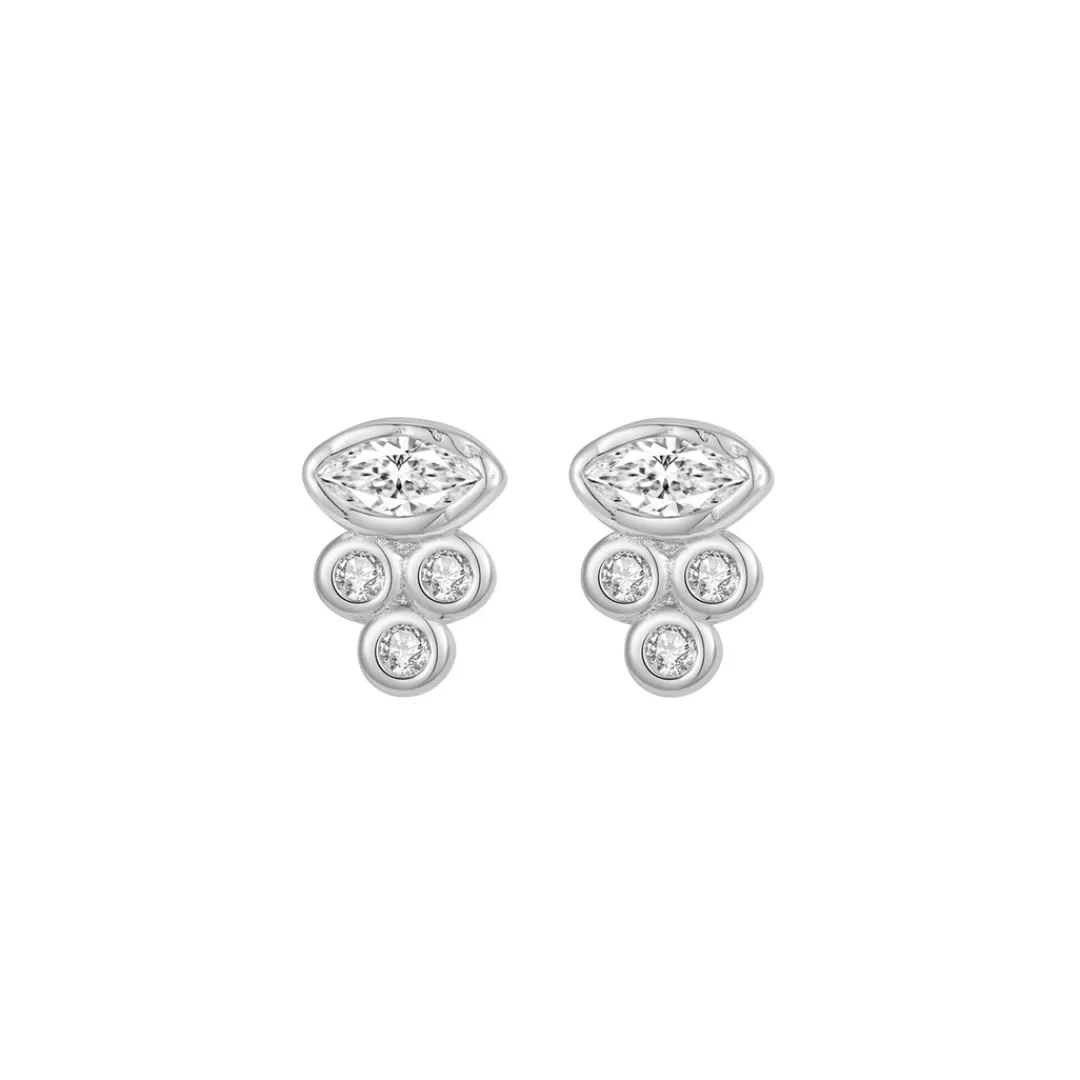 Nava Copenhagen Ørestikker | Øreringe>Ra Petite Studs - Silver