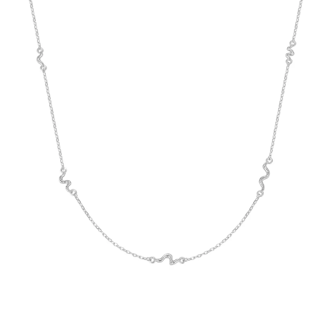 Nava Copenhagen Halskæder>Shesha Necklace - Silver