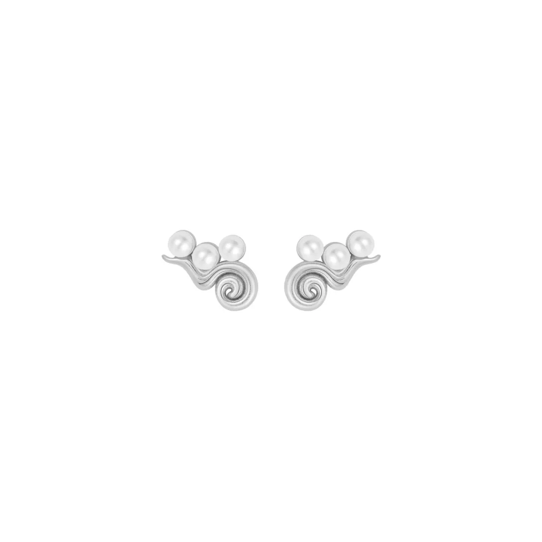 Nava Copenhagen Øreringe | Ørestikker>Sidra Earrings - Silver
