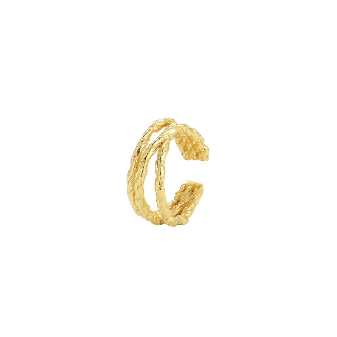 Nava Copenhagen Øreringe | Ear Cuffs>Talia Ear Cuff - Gold Plated