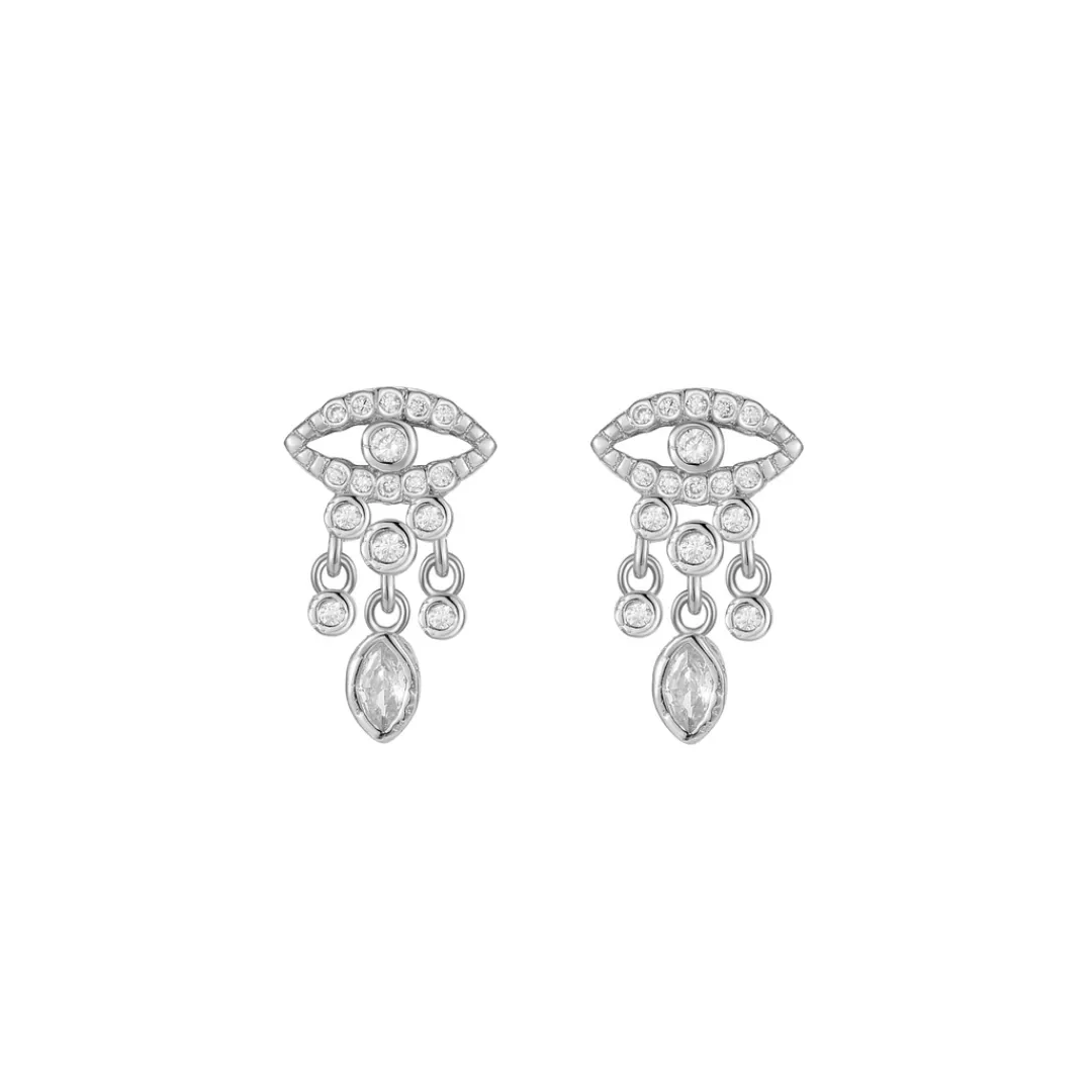 Nava Copenhagen Ørestikker | Øreringe>Tiya Earrings - Silver